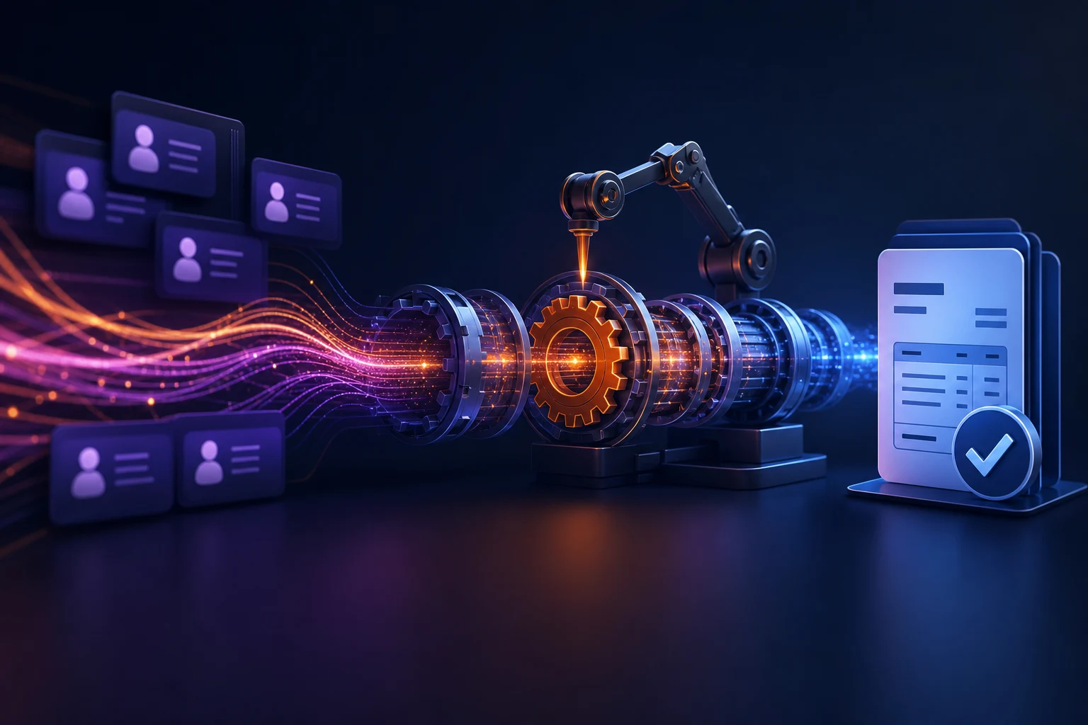 CRM-to-billing automation with event-driven pipelines